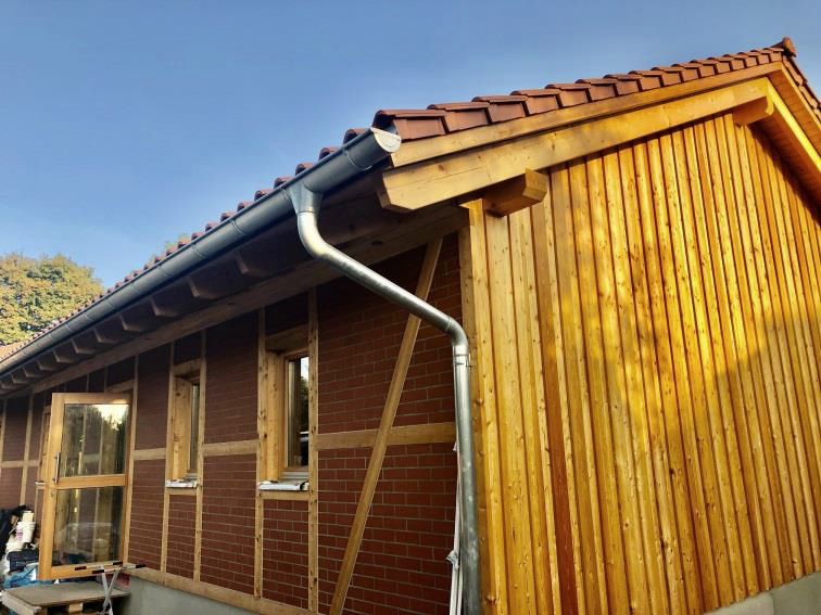 Sauna von au&szlig;en